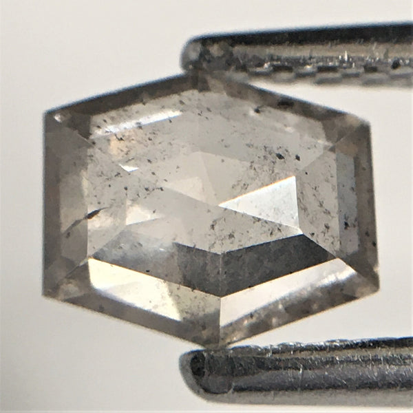 0.62 Ct Fancy Color Hexagon Shape Natural Loose Diamond, 4.78 mm x 5.76 mm x 2.44 mm Geometry Shape Natural Loose Diamond SJ73/50