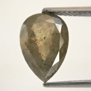 2.52 Ct Pear Shape Full Cut Natural Loose Diamond, 11.06 mm x 7.85 mm x 3.71 mm Fancy Color Pear Shape Natural Loose Diamond SJ55/08