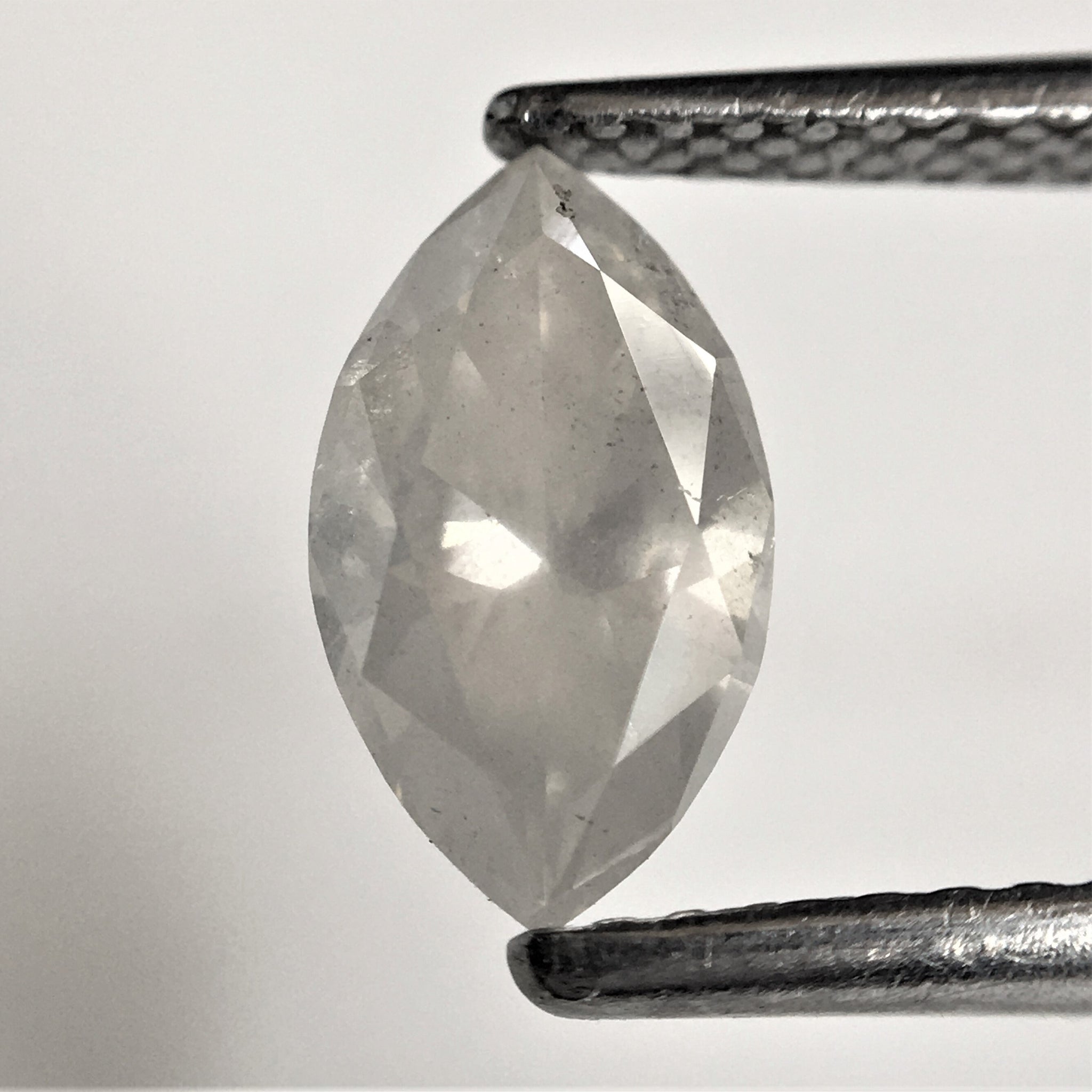 0.93 Ct Natural Loose Diamond Marquise Shape Brilliant Cut, 9.05 x 5.19 x 3.31 mm Salt & pepper Rose Cut Loose Diamond SJ75/27