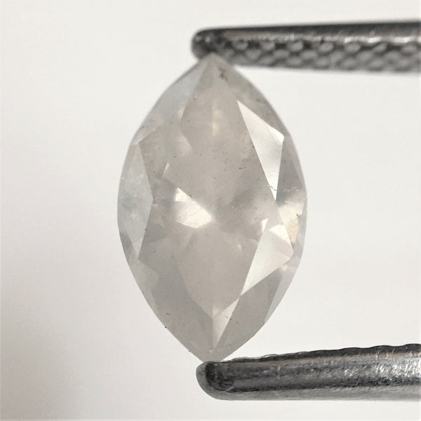 0.93 Ct Natural Loose Diamond Marquise Shape Brilliant Cut, 9.05 x 5.19 x 3.31 mm Salt & pepper Rose Cut Loose Diamond SJ75/27