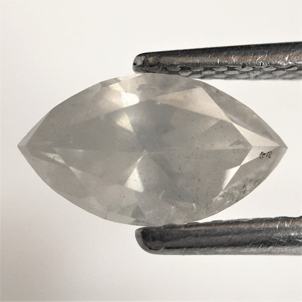 0.93 Ct Natural Loose Diamond Marquise Shape Brilliant Cut, 9.05 x 5.19 x 3.31 mm Salt & pepper Rose Cut Loose Diamond SJ75/27