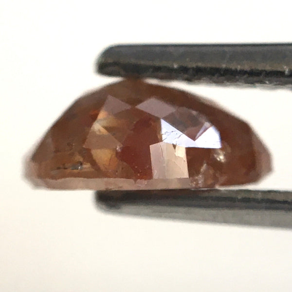 0.75 Ct Pear Shape Natural Loose Diamonds, Reddish Brown Color Diamond 6.85 mm x 4.38 mm x 3.00 mm Pear Cut Natural Diamond SJ27/06