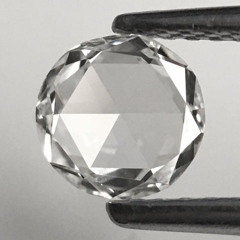0.40 Ct Natural White Round Shape Rose Cut Natural Loose Diamond, G color 5.60 mm x 1.41 mm SI1 Clarity Diamond Use For Jewelry SJ39/13
