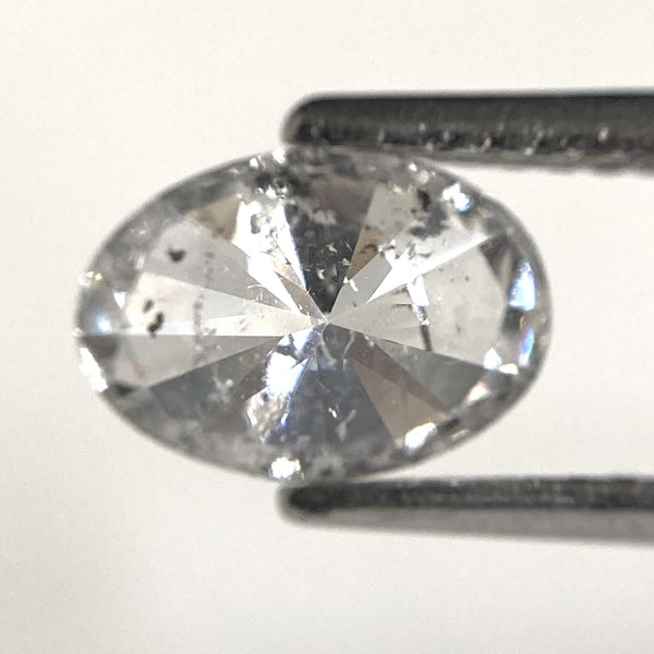 1.03 Ct Oval Shape Natural Diamond, White Oval brilliant Cut Loose Diamond, 7.82 x 5.49 x 3.49 mm i1 Clarity D Color Loose Diamond SJ-Stock1