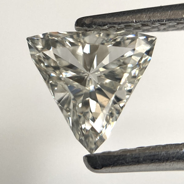 0.44 Ct Triangle Rose Cut Off-White Loose Diamond
