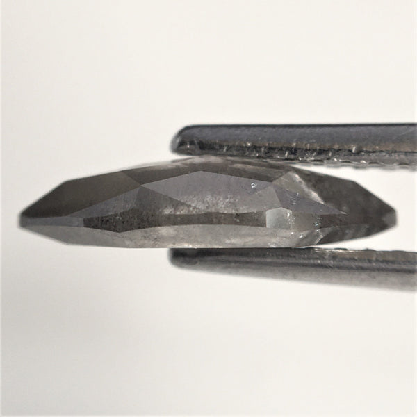 1.03 Ct Marquise Shape natural loose diamond, salt and pepper diamond 10.77 mm x 4.83 mm x 2.50 mm Rose-cut marquise natural diamond SJ76-41