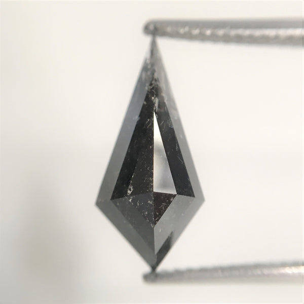 2.36 Ct Natural loose diamond Kite Shape Salt and Pepper, 14.78 mm x 6.74 mm x 4.33 mm Kite shape natural diamond, SJ76-66