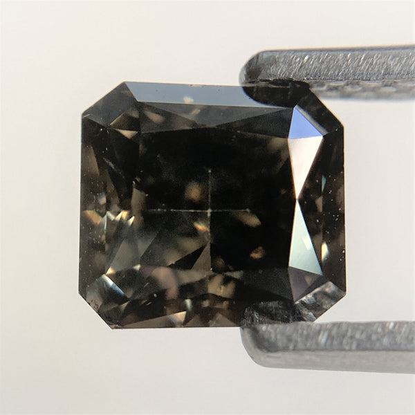 1.37 Ct Radiant Shape Fancy Color Natural Diamond, 5.98 mm x 5.57 mm x 4.25 mm Natural Loose Diamond, Radiant Cut Diamond, SJ92-07