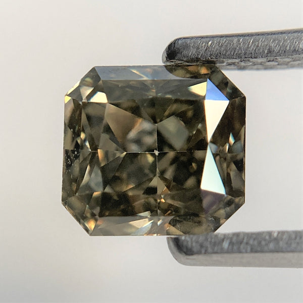 1.01 Ct Radiant Shape Fancy Color Natural Diamond, 5.61 mm x 4.30 mm x 3.52 mm Natural Loose Diamond, Radiant Cut Diamond, SJ92-09