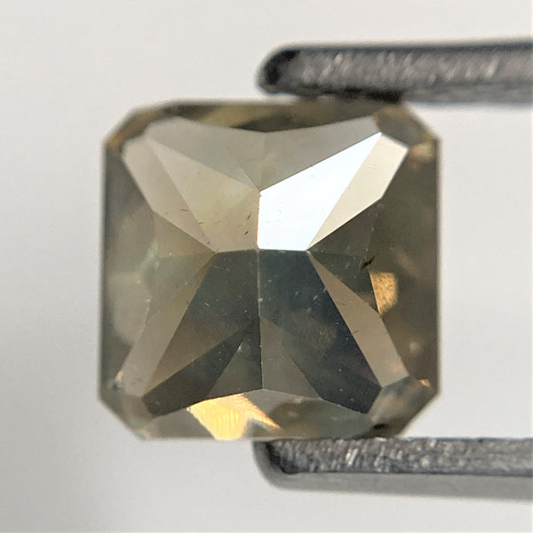 1.52 Ct Radiant Shape Fancy Color Natural Diamond, 6.26 mm x 6.23 mm x 3.91 mm Natural Loose Diamond, Radiant Cut Diamond, SJ92-04