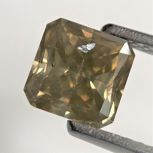 1.52 Ct Radiant Shape Fancy Color Natural Diamond, 6.26 mm x 6.23 mm x 3.91 mm Natural Loose Diamond, Radiant Cut Diamond, SJ92-04