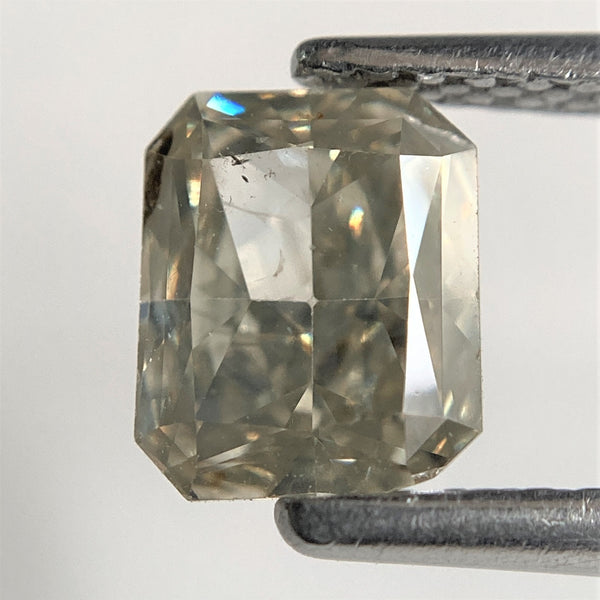 1.01 Ct Radiant Shape Fancy Color Natural Diamond, 6.43 mm x 5.36 mm x 3.03 mm Natural Loose Diamond, Radiant Cut Diamond, SJ92-06