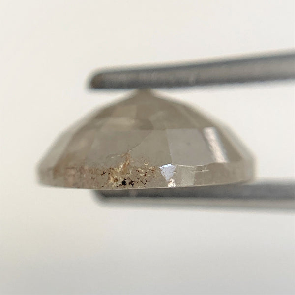 2.15 Ct Grey Round Shape Rose cut Loose Natural Diamonds, 8.51 mm x 3.60 mm Rose cut Round Shape Natural Loose Diamond low price SJ90-58