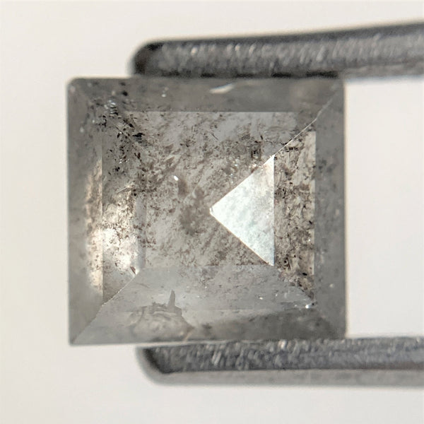 1.46 Ct Fancy Grey Square Shape Natural Loose Diamond, 6.10 mm x 5.78 mm x 3.63 mm Fancy Loose Diamond SJ93/74