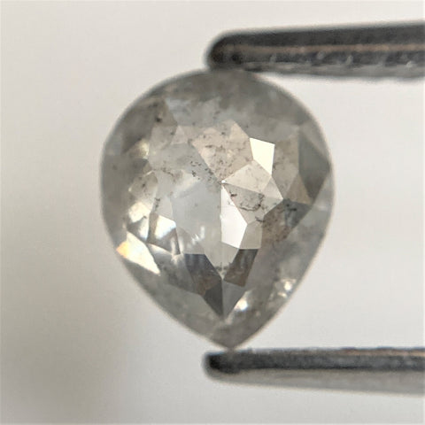 0.86 Ct Natural Loose Beautiful Pear shape Rustic Diamond, 6.60 mm x 5.46 mm x 2.76 mm Pear cut loose diamond SJ94/58