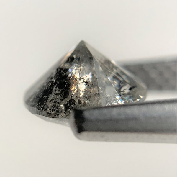 1.07 Ct Round Brilliant Cut Natural Fancy Gray Loose Diamond