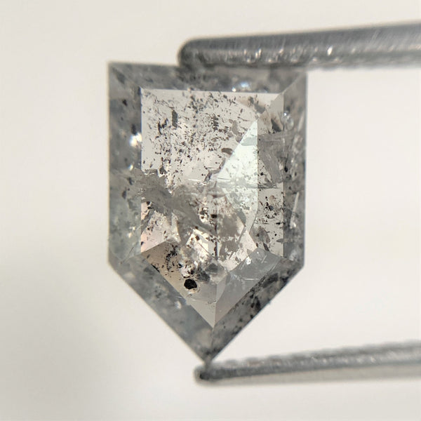 2.04 CT Grey Pentagon Cut Loose Diamond: Geometric Jewelry Stone