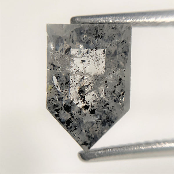 2.04 CT Grey Pentagon Cut Loose Diamond: Geometric Jewelry Stone