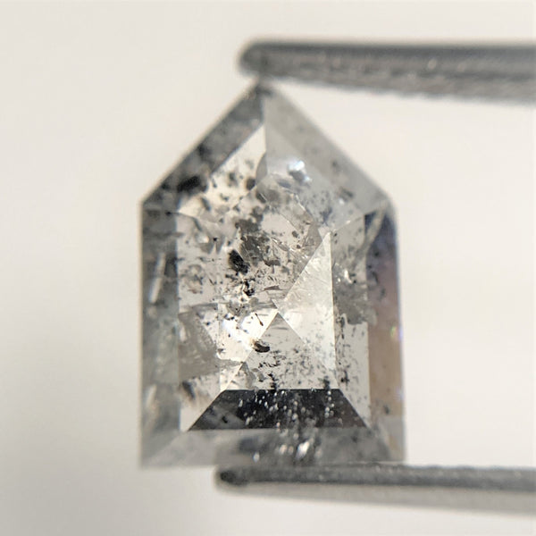 2.04 CT Grey Pentagon Cut Loose Diamond: Geometric Jewelry Stone