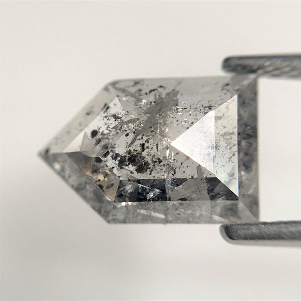 2.04 CT Grey Pentagon Cut Loose Diamond: Geometric Jewelry Stone