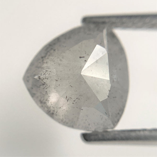 2.48 Carat 8.46 mm x 8.04 mm x 4.33 mm Natural Fancy Grey color Triangle Shape loose Diamond, Polished Diamond best for engagement  SJ88-65