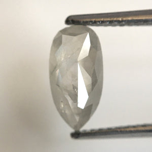 1.09 Ct Pear Cut Natural Loose Diamond, 10.29 x 5.19 x 2.55 mm Fancy Gray Rose Cut Pear Cut Natural Loose Diamond SJ77-23