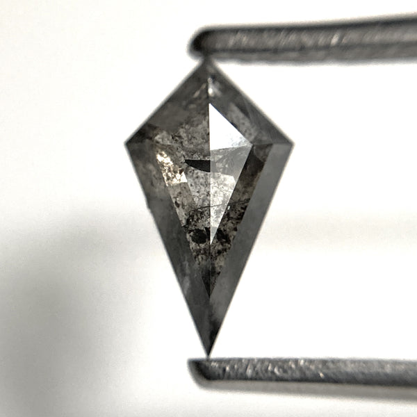 0.75 Ct Natural Loose Diamond Kite Shape Salt and Pepper, 8.70 mm x 4.88 mm x 2.69 mm Geometric shape natural diamond for Jewelry SJ102-02