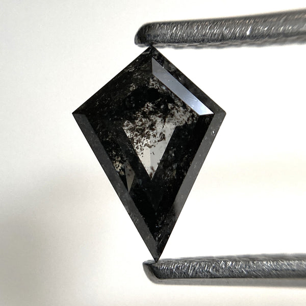 0.99 Ct Natural Loose Diamond Kite Shape Salt and Pepper, 8.13 mm x 5.79 mm x 3.28 mm Geometric shape natural diamond for Jewelry SJ102-04