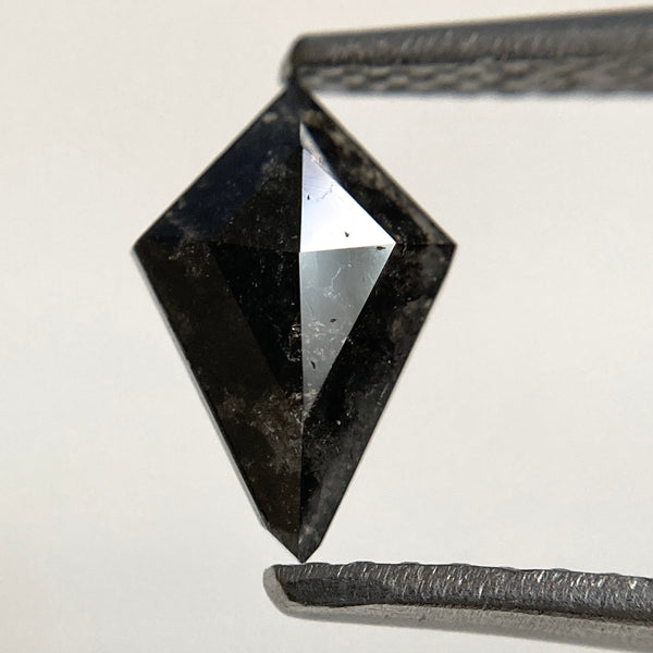 0.75 Ct Dark Grey Color Kite shape natural diamond, Natural Loose Diamond 8.70 mm X 5.80 mm x 2.35 mm Diamond use for Jewelry SJ36/24