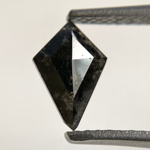 0.75 Ct Dark Grey Color Kite shape natural diamond, Natural Loose Diamond 8.70 mm X 5.80 mm x 2.35 mm Diamond use for Jewelry SJ36/24