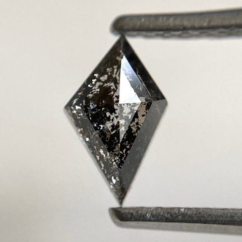 0.59 Ct Dark Grey Color Kite shape Natural Loose Diamond, 7.68 mm X 4.69 mm X 2.72 mm Kite Cut Superb Quality Diamond SJ38/24