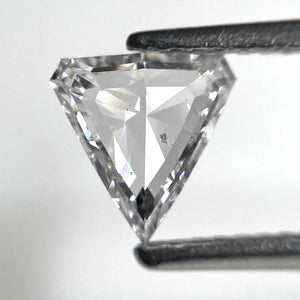 0.73 Ct Shield Shape Natural loose diamond, 6.91 mm x 6.62 mm x 2.31 mm Si1 Clarity D Color natural diamond, SJStock-06