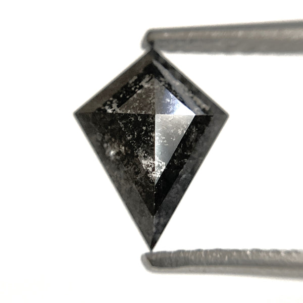 1.05 Ct Kite Shape 9.27 x 7.02 x 3.04 mm Salt and Pepper Natural Diamond, Geometric shape natural loose diamond, SJ104-08