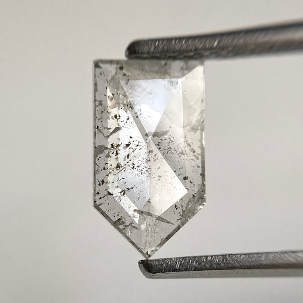 0.73 Ct Pentagon White Grey Diamond: Natural Loose Diamond