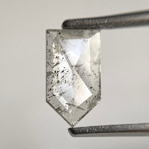 0.73 Ct White Grey Color Pentagon shape Natural Loose Diamond, 9.56 mm X 5.34 mm X 1.34 mm  Geometry Shape Natural Loose Diamond SJ40/35