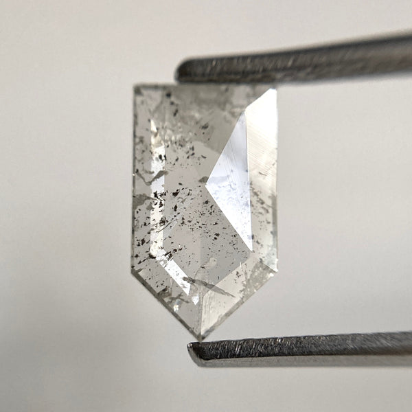 0.73 Ct Pentagon White Grey Diamond: Natural Loose Diamond