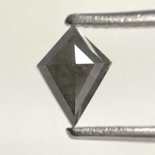 0.89 CT Kite Shape Dark Grey Loose Diamond: Antique Cut