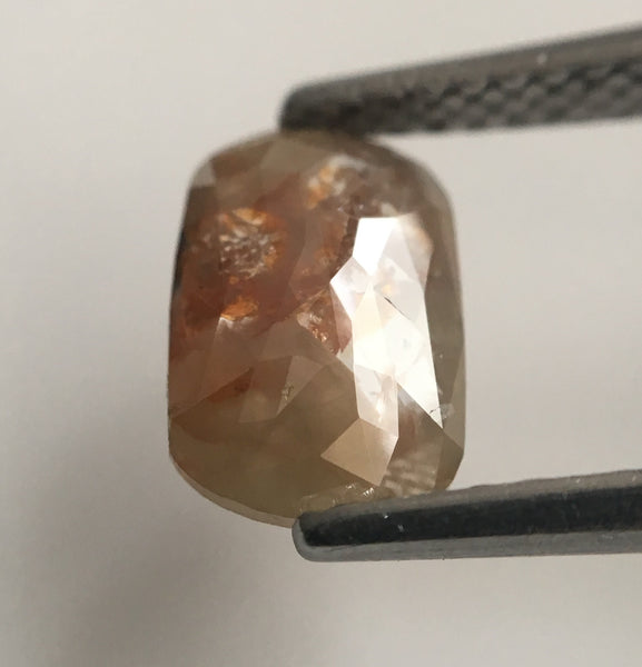 0.85 Ct Cushion Cut Brownish Gray Loose Diamond