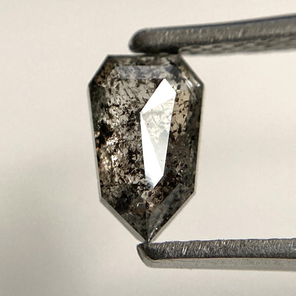 0.72 Ct Geometric Fancy Grey Natural Loose Diamond
