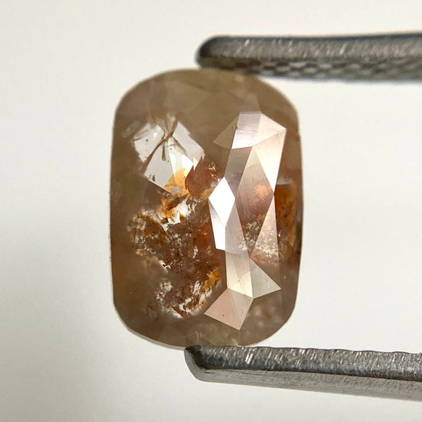 0.85 Ct Cushion Cut Brownish Gray Loose Diamond