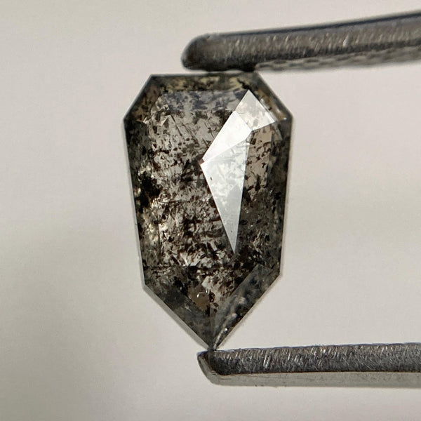 0.72 Ct Geometric Fancy Grey Natural Loose Diamond