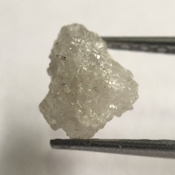 0.91 Ct 100% Natural loose Rough Diamond 6.70 mm x 5.90 mm Rare Fancy Fancy Grey Uncut Earth Mined SJ24/76