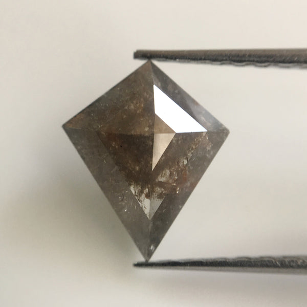 1.07 Ct Natural Fancy Brownish Grey Color Kite shape Loose Diamond, 9.90 mm X 8.30 mm Excellent Loose Diamond Use for Jewellery SJ17/04