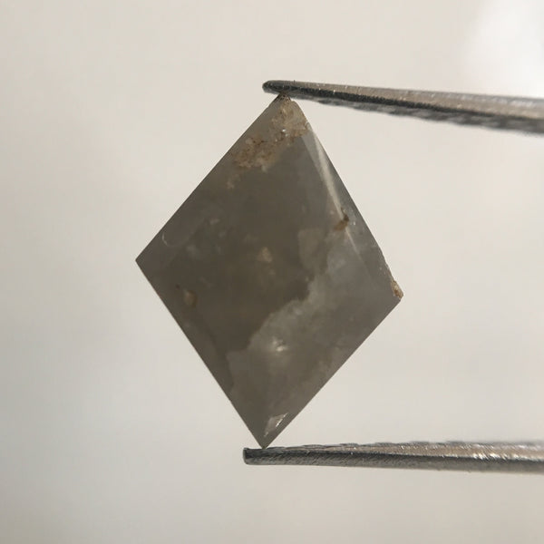 Natural Fancy grey Color 1.89 Ct Kite shape Loose Diamond 10.17 mm X 7.57 mm X 4.22 mm Excellent Diamond quality Use for Jewellery AJ01/07
