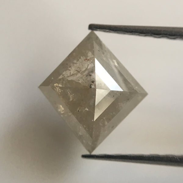 1.45 Ct Fancy Grey Color Kite shape Natural Loose Diamond, 9.33 mm X 8.33 mm X 3.47 mm Excellent Natural Diamond quality AJ01/08