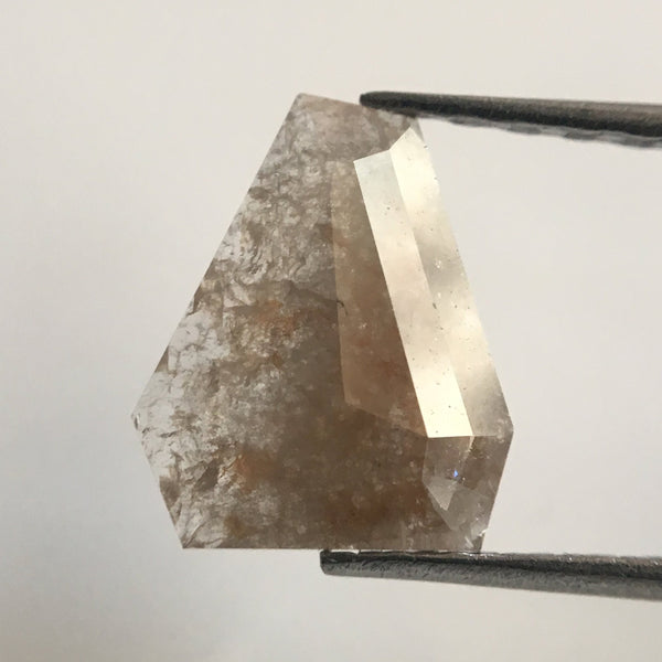 0.83 Brownish Gray Color Geometric shape Natural Loose Diamond, 8.63 mm X 7.14 mm X 1.52 mm Natural Loose Diamond AJ02/20