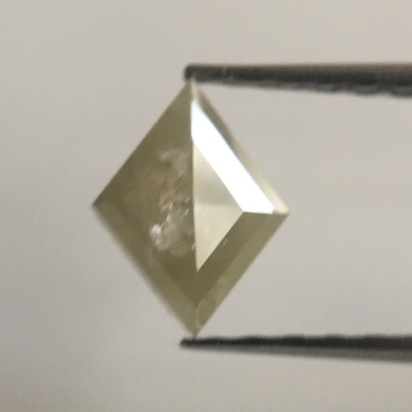 0.66 Ct Natural yellowish grey color kite shape loose diamond, 7.40 mm X 5.67 mm X 2.48 mm Excellent Natural Diamond quality AJ02/11