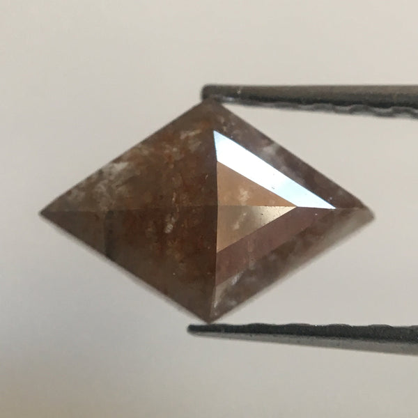 1.02 Ct Fancy Brownish Grey Color Kite shape Loose Diamond, 9.45 mm X 6.39 mm X 2.74 mm Excellent Natural Diamond AJ02/18