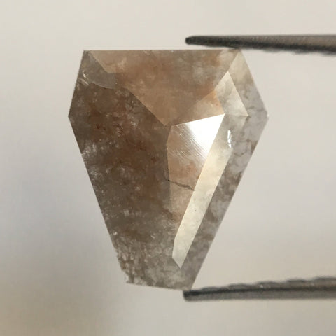 0.83 Brownish Gray Color Geometric shape Natural Loose Diamond, 8.63 mm X 7.14 mm X 1.52 mm Natural Loose Diamond AJ02/20