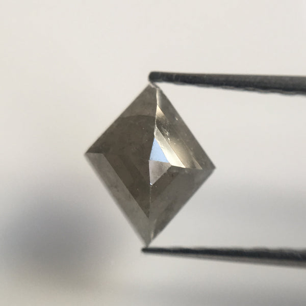 Genuine 2.41 Ct, 3 Pcs of Natural Fancy Gray Color Kite Shape Loose Diamond Beautiful sparkling faceted perfect for Jewelry AJ03/30